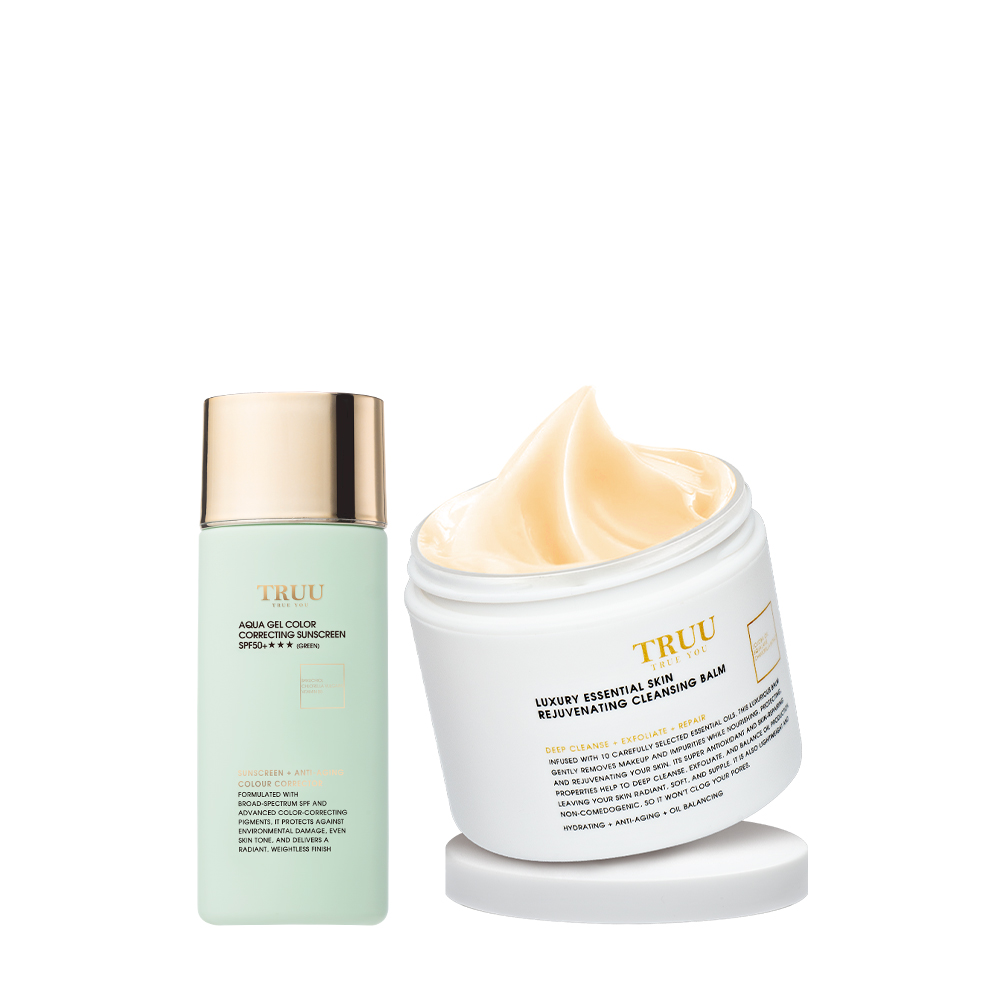 【最美的防曬】高水感亮顏校色防曬乳SPF50+★★★(3色)【謝宜君．王俐人．陳夢晨推薦】+頂級精油調理卸妝膏_2