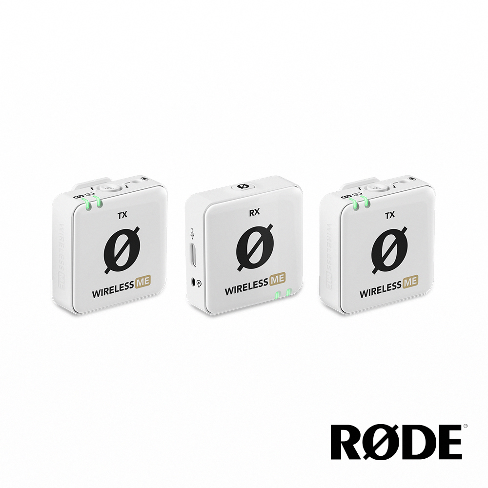 【RODE】Wireless Me Dual 一對二無線麥克風 白色 公司貨_0