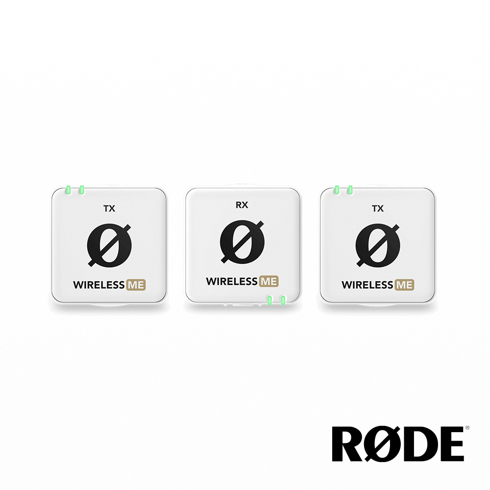 【RODE】Wireless Me Dual 一對二無線麥克風 白色 公司貨_2