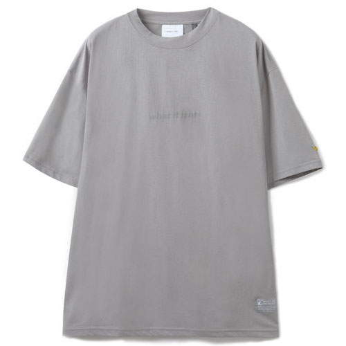 MARK GONZALES 2H7-14347-04 TECH ARTWORK TEE 寬鬆落肩 短T (灰色)_1