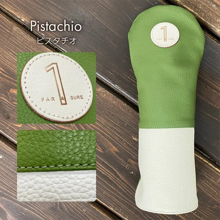 【Lahella Golf】1W Bicolor L543-雙色皮革球桿套