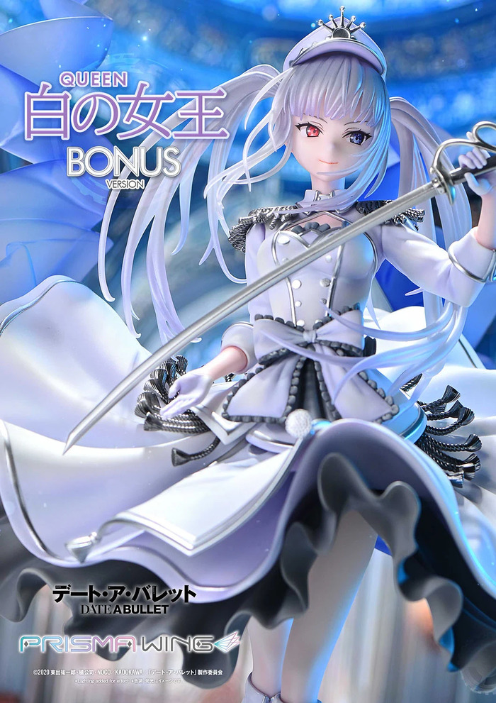 [特典版] Prisma Wing 1/7 約會大作戰 白之女王 PVC完成品 PWDAB-02PS_0