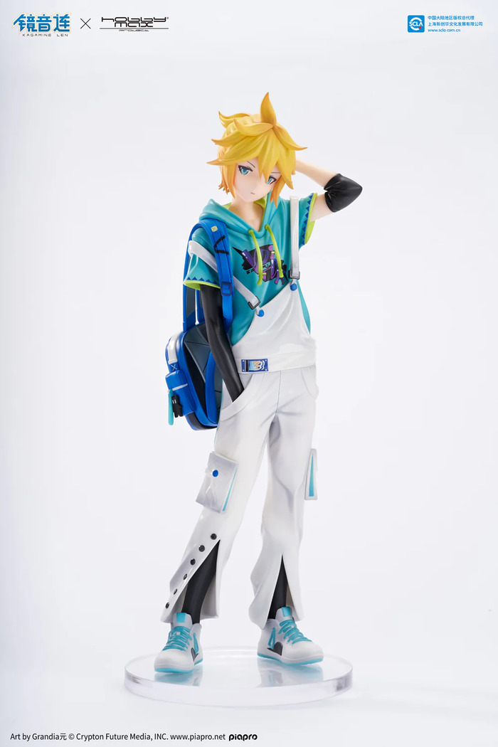 Hobbymax 1/7 鏡音連 潮流街頭ver. PVC完成品_0
