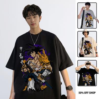 武士風 龍鎧 孫悟空 七龍珠GOKU 成人 兒童 情侶裝 純棉短TEE 台灣製_0