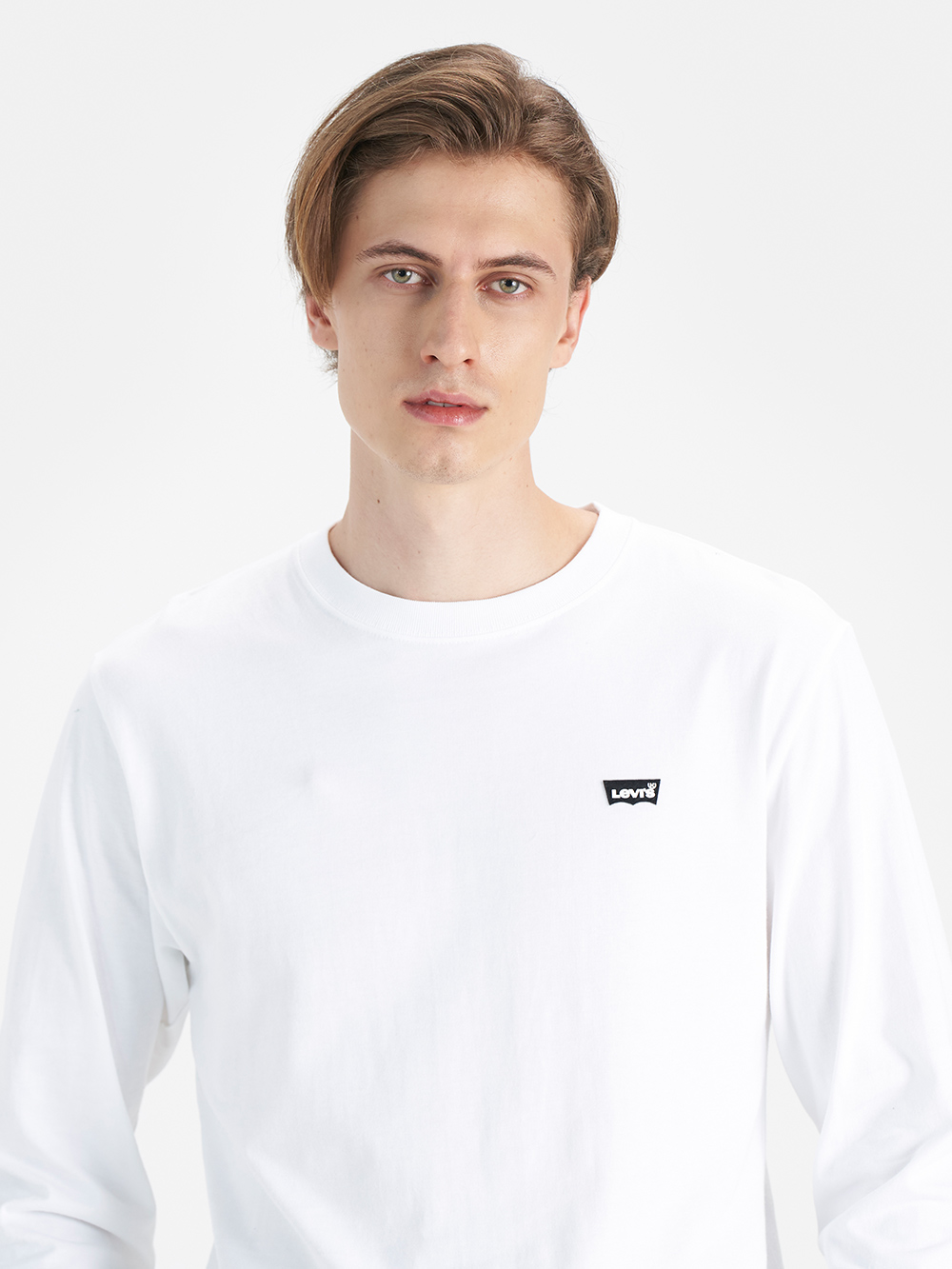 男款 舒適長袖 MINI BW LOGO Tee 長袖 熱賣單品_3
