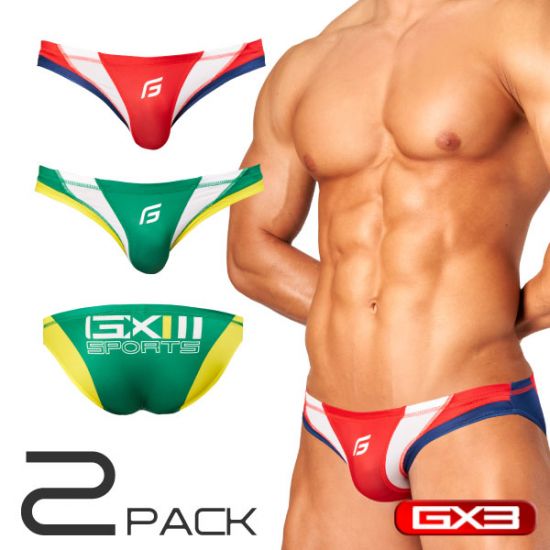 GX3 2PACK SPLASH GLOSS BRIEFS(k1777s)_0