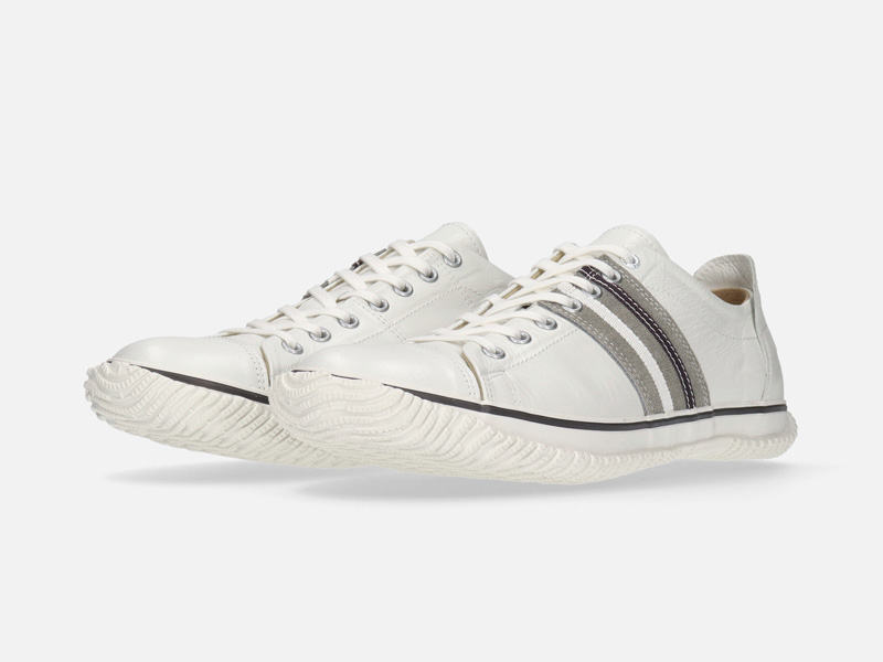 【SPINGLE】復刻仿舊感x經典手工休閒鞋_SP-198 White/Gray-MEN