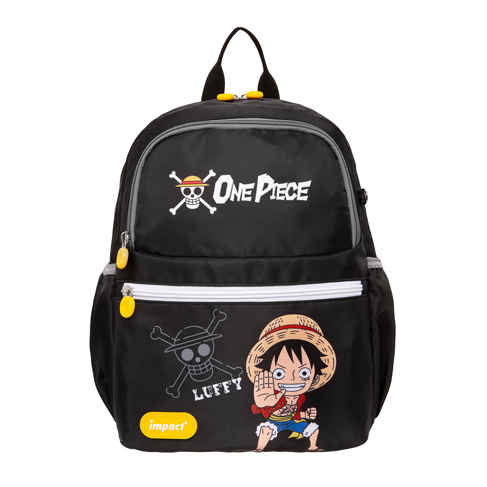 【IMPACT】怡寶兒童包 | ONE PIECE航海王-魯夫後背包 IMQPE002BK (IMKS)