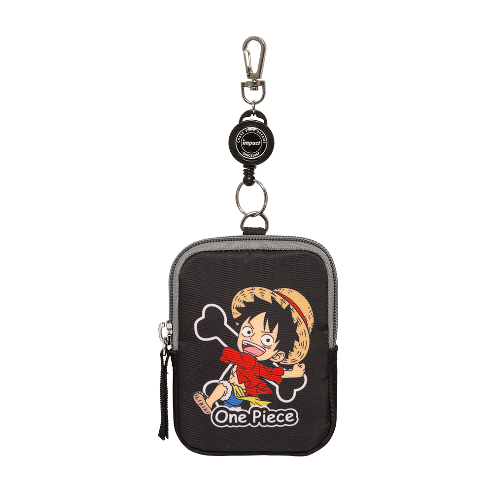 【IMPACT】怡寶伸縮掛式零錢包  ONE PIECE航海王-魯夫 IMPEL02BK (IMKA)