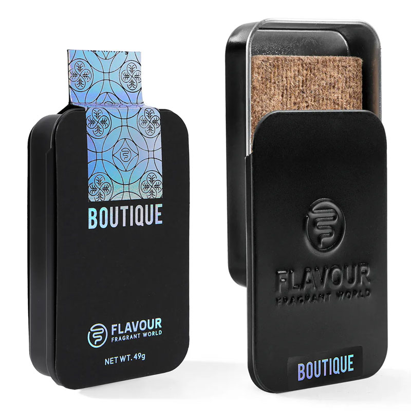 【FLAVOUR 隨身木質香氛盒】BOUTIQUE SCENTED BOX 溫暖木質調 香氛盒 (49g)_0
