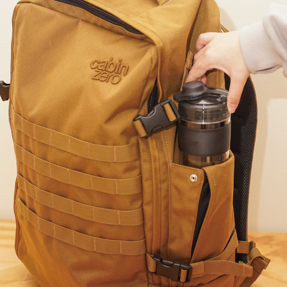 *【CabinZero】英國輕旅登機後背包 Classic軍用款2.0 (44L)-黑/綠/藍/褐_4