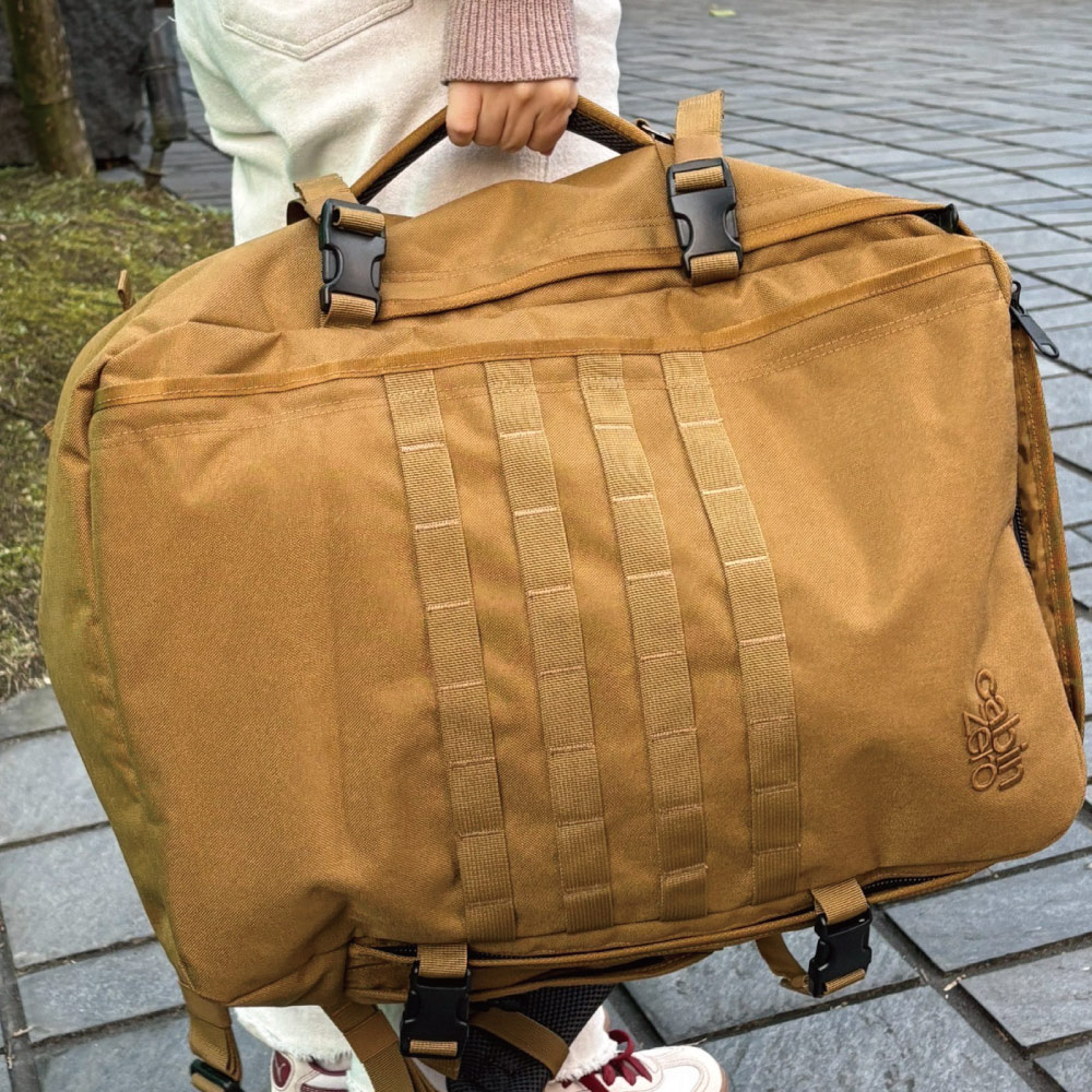 *【CabinZero】英國輕旅登機後背包 Classic軍用款2.0 (44L)-黑/綠/藍/褐_8