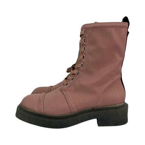 【微風信義店】CHARLES&KEITH/綁帶靴/24.5cm/ck1-90920091