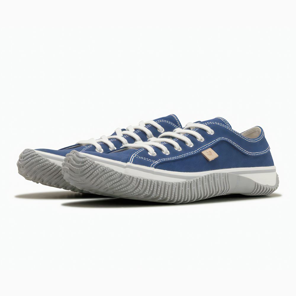 【SPINGLE】日系小文青·手工帆布鞋_SPM-141-Navy/White-MEN