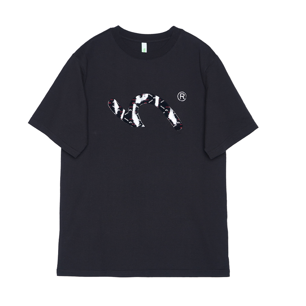 5th STREET｜山形｜男裝｜翻玩LOGO短袖T恤｜黑色