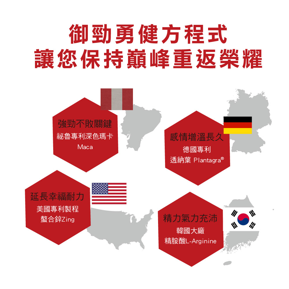 【NatureMaxi 家倍健】御勁專利MacaPro瑪卡精胺酸透納葉膠囊(30顆/盒)x8盒_4