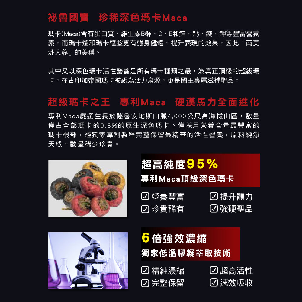 【NatureMaxi 家倍健】御勁專利MacaPro瑪卡精胺酸透納葉膠囊(30顆/盒)x8盒_5