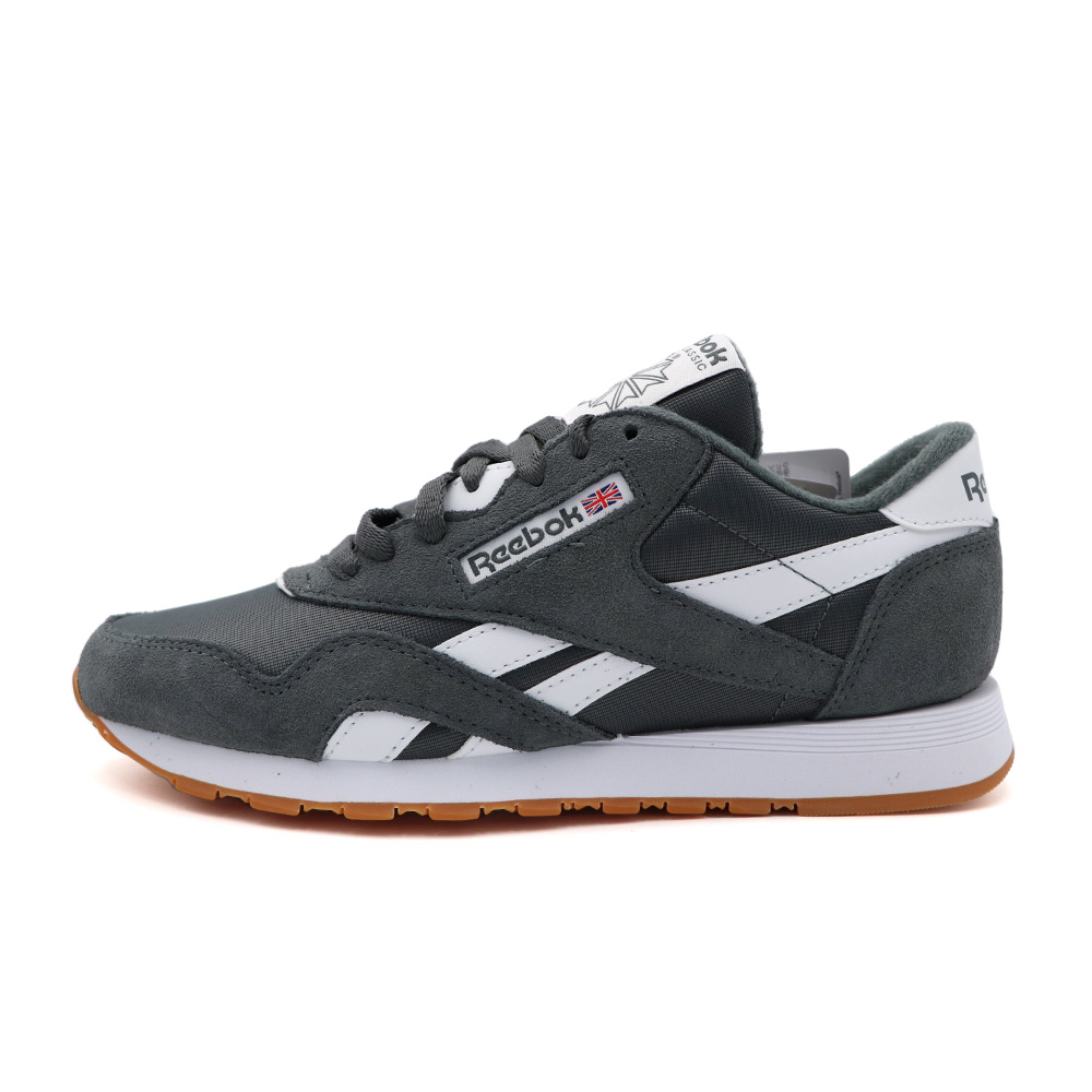 Reebok Classic Nylon 深灰 麂皮 焦糖底 運動 休閒鞋 男女款 B5413【新竹皇家100205111038】_0