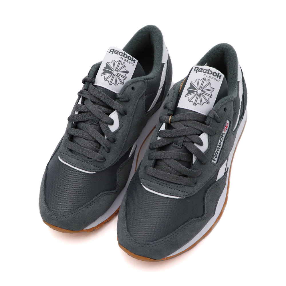 Reebok Classic Nylon 深灰 麂皮 焦糖底 運動 休閒鞋 男女款 B5413【新竹皇家100205111038】_1