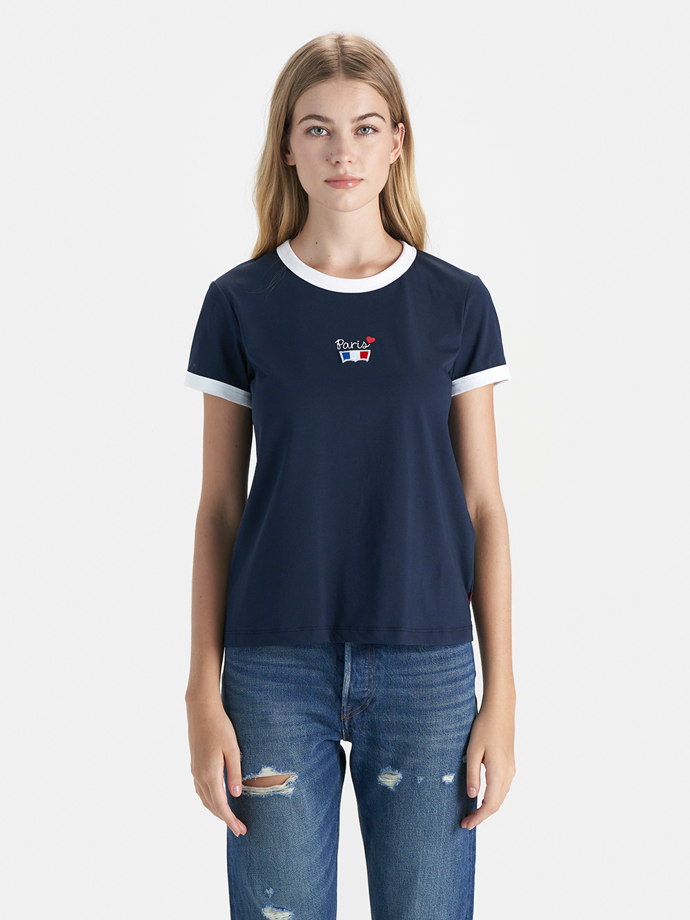 女款 三色 LOGO Batwing Tee 巴黎浪漫系列 熱賣單品_2