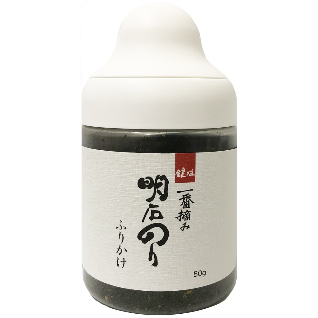 舞味食品日本鍵庄明石海苔明石味付海苔罐海苔芝麻香鬆明石海苔醬極品海苔系列 舞味進口食品